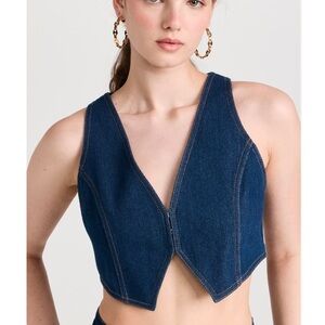 Alexis Irie Top - Size XXS
Denim Crop Top